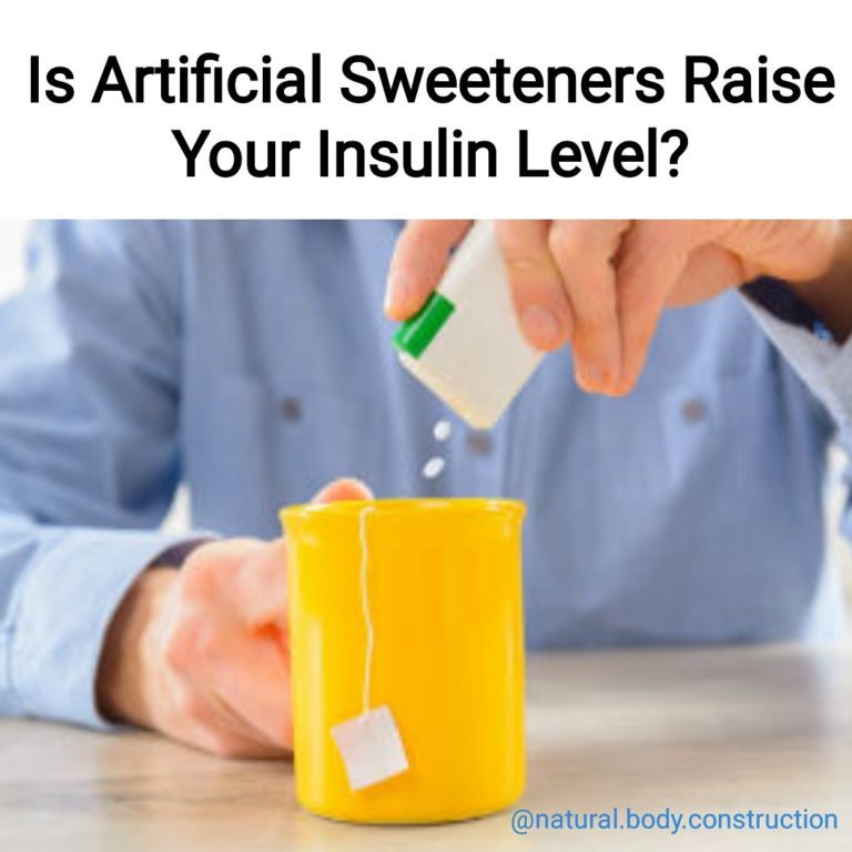 Do Artificial Sweeteners Raise Your Insulin Level? Fitnessology